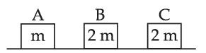 JEE Main 2021 (Online) 27th July Morning Shift Physics - Center of Mass and Collision Question 40 English