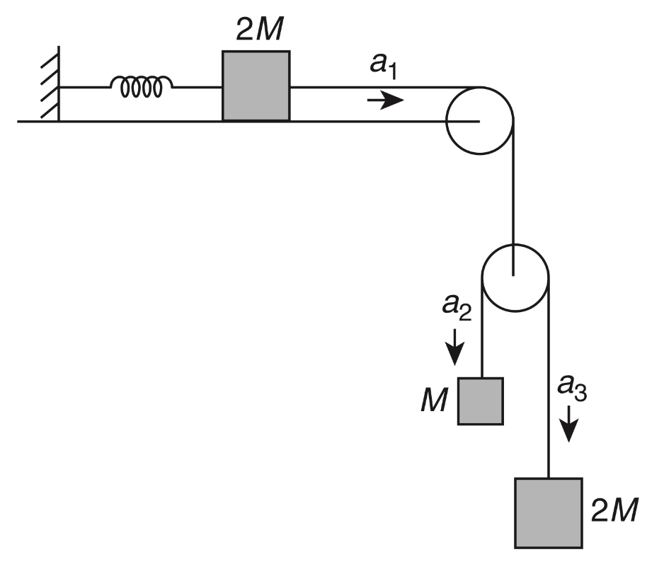 JEE Advanced 2019 Paper 2 Offline Physics - Laws of Motion Question 12 English