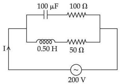 JEE Main 2021 (Online) 26th August Evening Shift Physics - Alternating Current Question 90 English