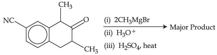 JEE Main 2021 (Online) 27th August Evening Shift Chemistry - Compounds Containing Nitrogen Question 89 English