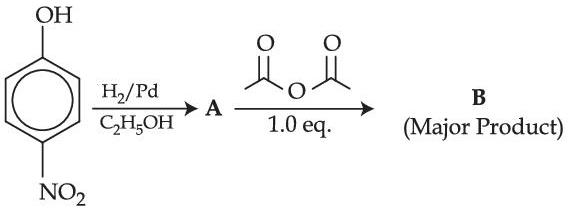 JEE Main 2021 (Online) 27th August Evening Shift Chemistry - Compounds Containing Nitrogen Question 90 English