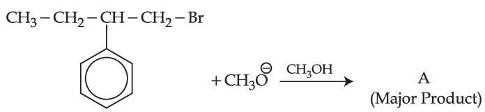 JEE Main 2021 (Online) 27th August Evening Shift Chemistry - Haloalkanes and Haloarenes Question 63 English