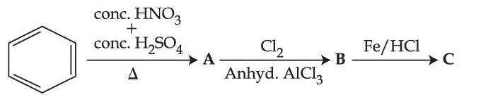 JEE Main 2021 (Online) 31st August Evening Shift Chemistry - Compounds Containing Nitrogen Question 85 English