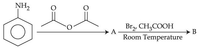 JEE Main 2021 (Online) 31st August Evening Shift Chemistry - Compounds Containing Nitrogen Question 75 English