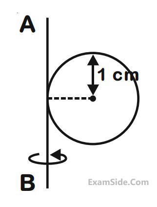 JEE Main 2019 (Online) 10th April Evening Slot Physics - Rotational Motion Question 138 English