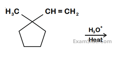 JEE Main 2020 (Online) 2nd September Morning Slot Chemistry - Hydrocarbons Question 81 English