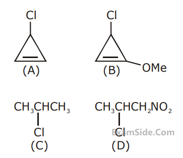 JEE Main 2020 (Online) 4th September Morning Slot Chemistry - Haloalkanes and Haloarenes Question 90 English